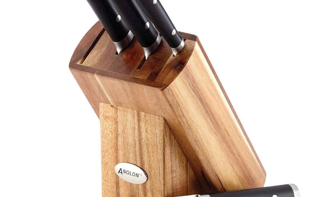 Anolon Imperion Damascus Knife Set Review & Giveaway