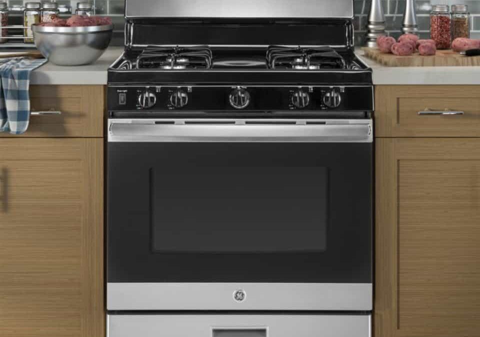 GE Stainless Steel Gas Range Giveaway