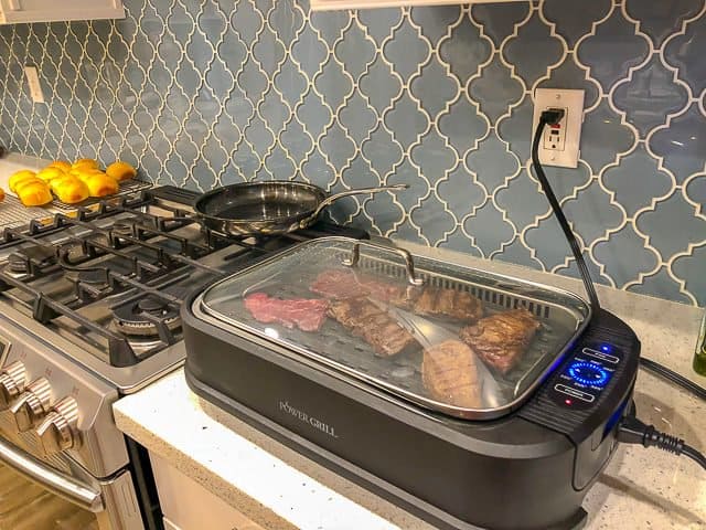 Power Smokeless Grill Review & Giveaway • Steamy Kitchen Recipes Giveaways