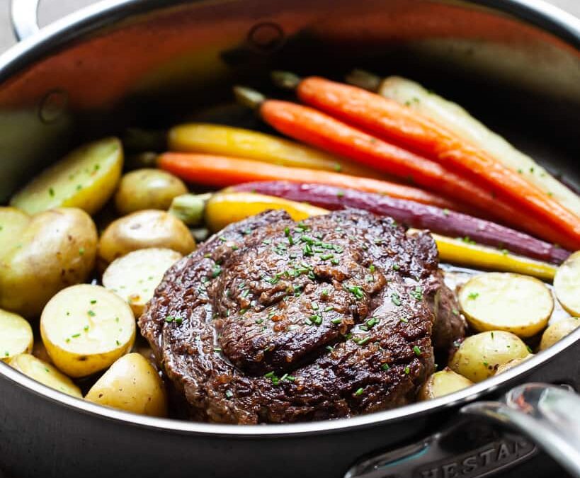 Ribeye Cap Steak – one pan dinner for two