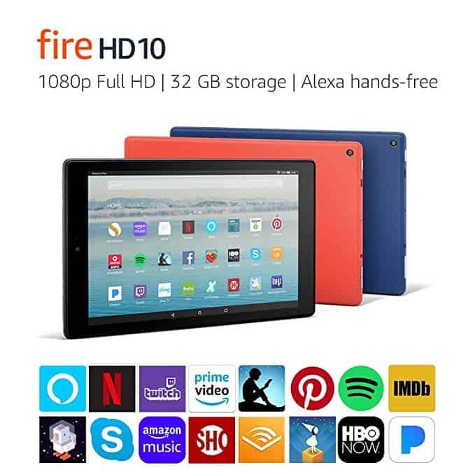 Amazon Fire Tablet HD 10 Giveaway