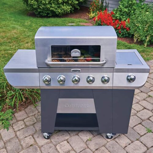 Cuisinart 3 In 1 Stainless Gas Grill, Cuisinart Outdoor Grill