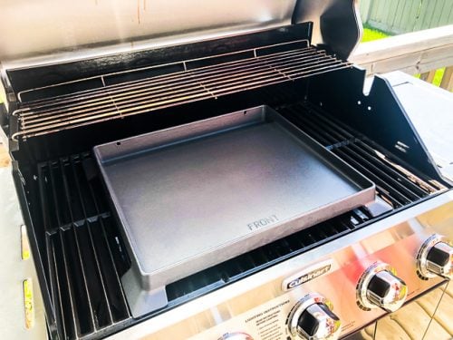 Cuisinart 3-in-1 Stainless Gas Grill Review griddle