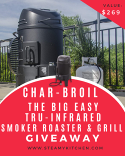 <span>Char-Broil The Big Easy TRU-Infrared Oil-less Turkey Fryer Giveaway</span><br /><span>Ends in 7 days.</span>