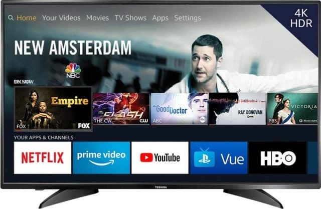 Toshiba 43-inch 4K Ultra HD Smart LED TV