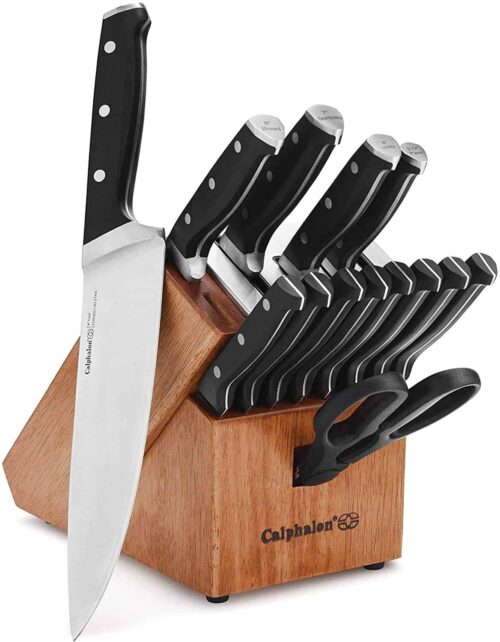 Calphalon Classic Self-Sharpening 15-Pc. Cutlery Knife Block Set Giveaway