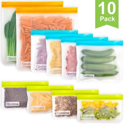 Reusable storage bags