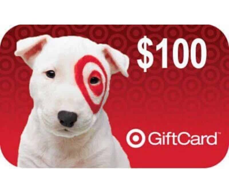 $100 Target Gift Card Giveaway