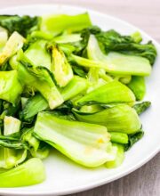 learn how to cook bok choy in the microwave recipe