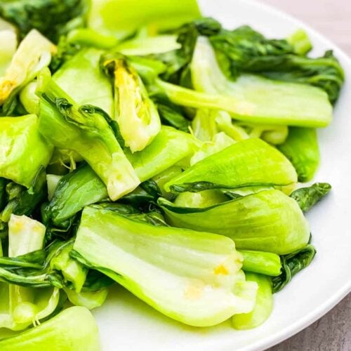 learn how to cook bok choy in the microwave recipe