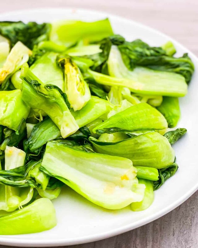 learn how to cook bok choy in the microwave recipe