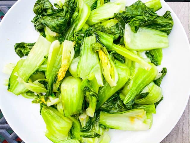 How to cook bok choy or baby bok choy in microwave recipe