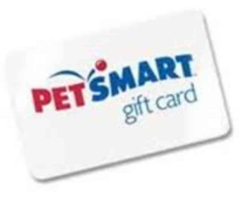 $100 PetSmart Gift Card Giveaway