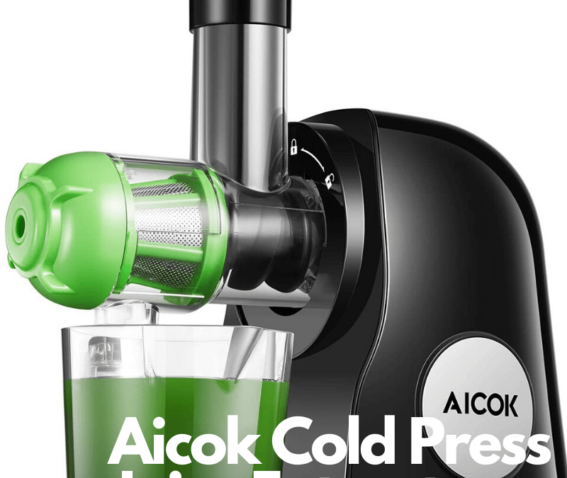 Aicok Cold Press Juice Extractor Giveaway