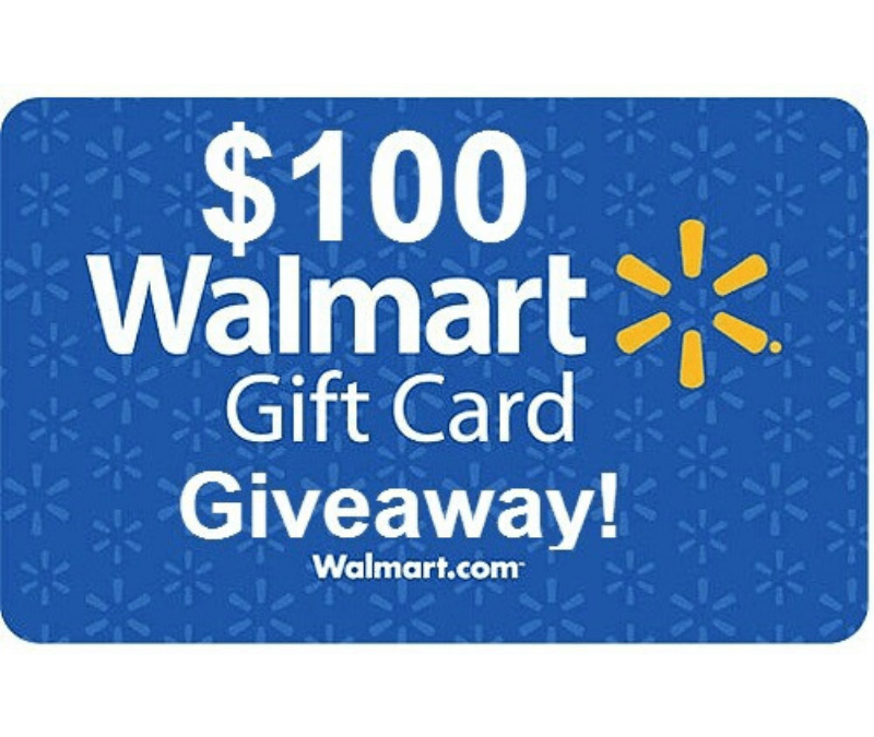 $100 Walmart Gift Card Giveaway