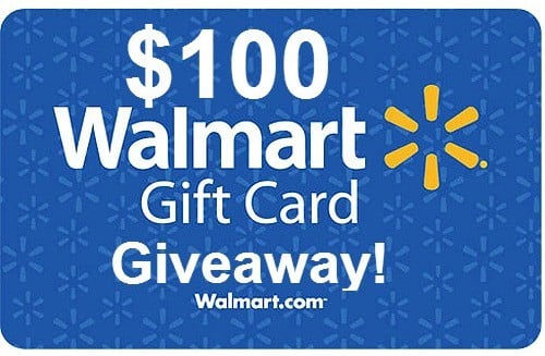 walmart 100 giveaway