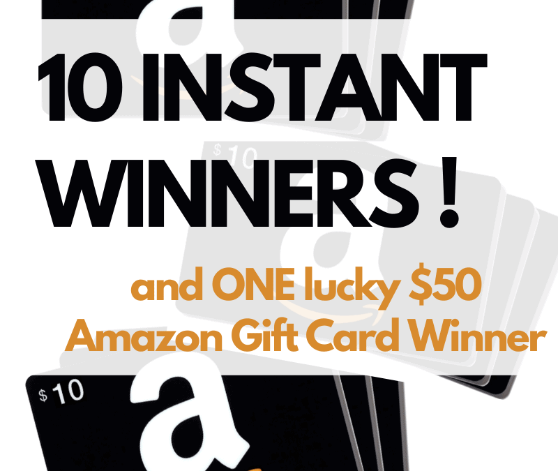 Amazon Gift Card Instant Win Giveaway