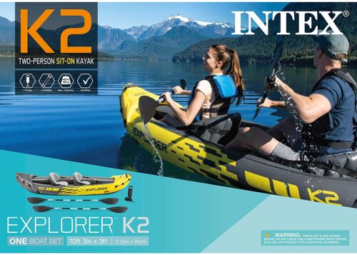 win an Intex Explorer 2 Person Kayak