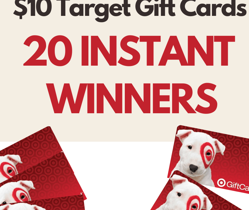 Target Gift Card Instant Win Game