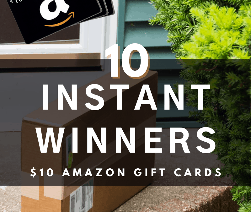 Amazon $10 Gift Card Instant Win Game