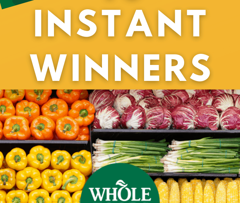 Whole Foods Instant Win Game