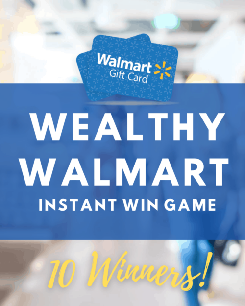 Wealthy Walmart Instant Win Game