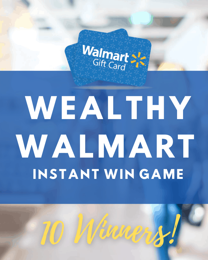 Wealthy Walmart Gift Card Instant Win • Steamy Kitchen Recipes Giveaways