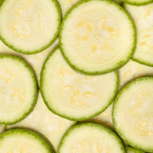 steamed zucchini