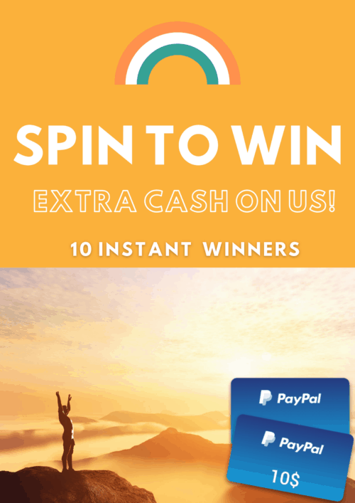 Positivity PayPal Cash Instant Win 