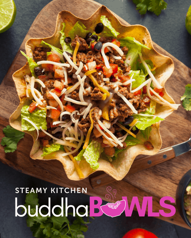 Taco Buddha Bowl with Creamy Chipotle Sauce