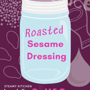 roasted sesame dressing recipe title