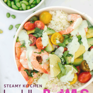 Shrimp and Avocado Buddha Bowl