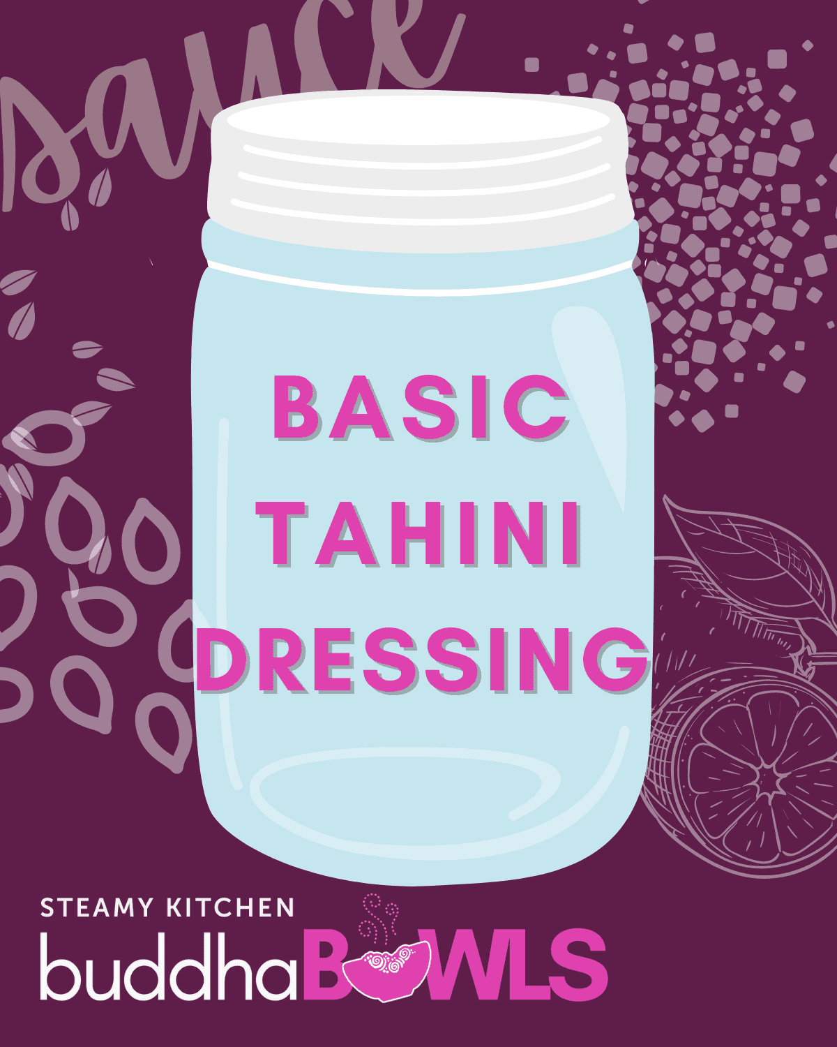 TAHINI DRESSING title card