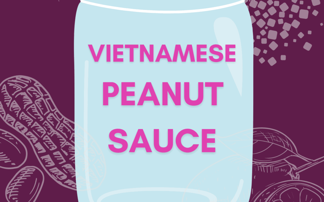 Vietnamese Peanut Sauce Recipe