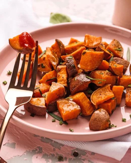 Perfect Microwave Sweet Potato – A Couple Cooks