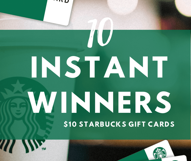 Starbucks Instant Win