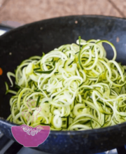 Zucchini noodles how to Recipe