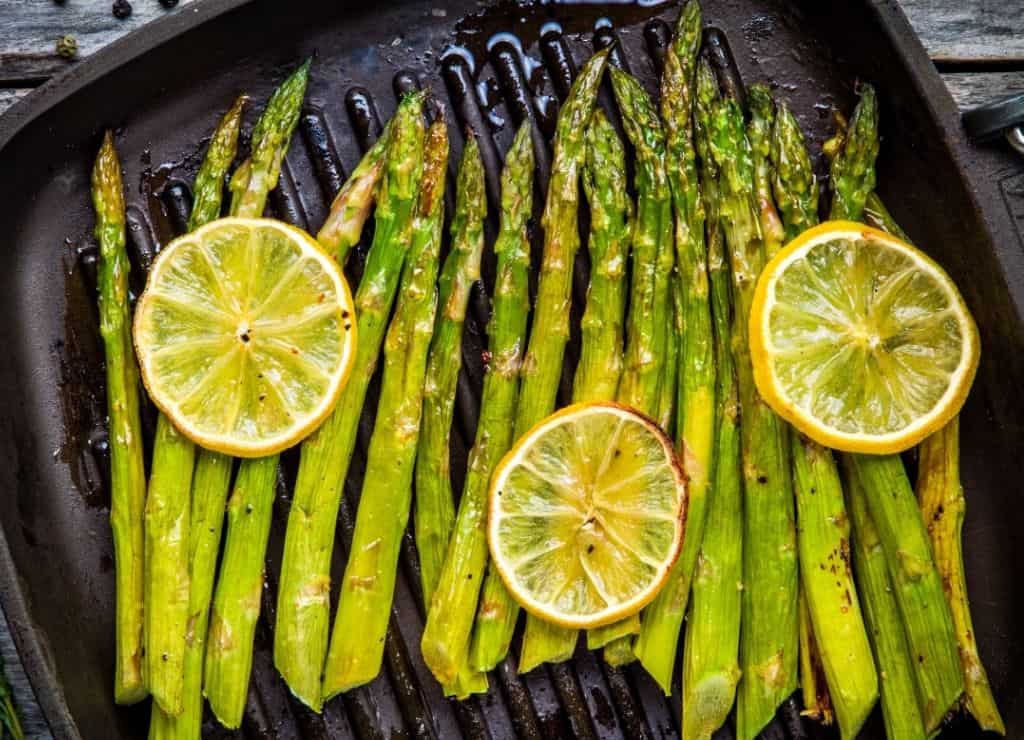 Skillet Asparagus • Steamy Kitchen Recipes Giveaways