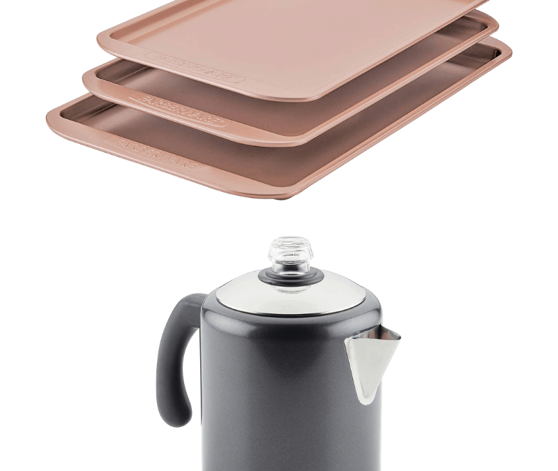 Farberware Limited Edition Baking Sheets + Percolator Giveaway