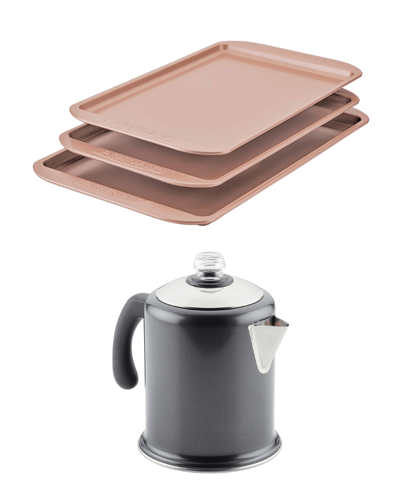 Farberware Limited Edition Baking Sheets + Percolator Giveaway