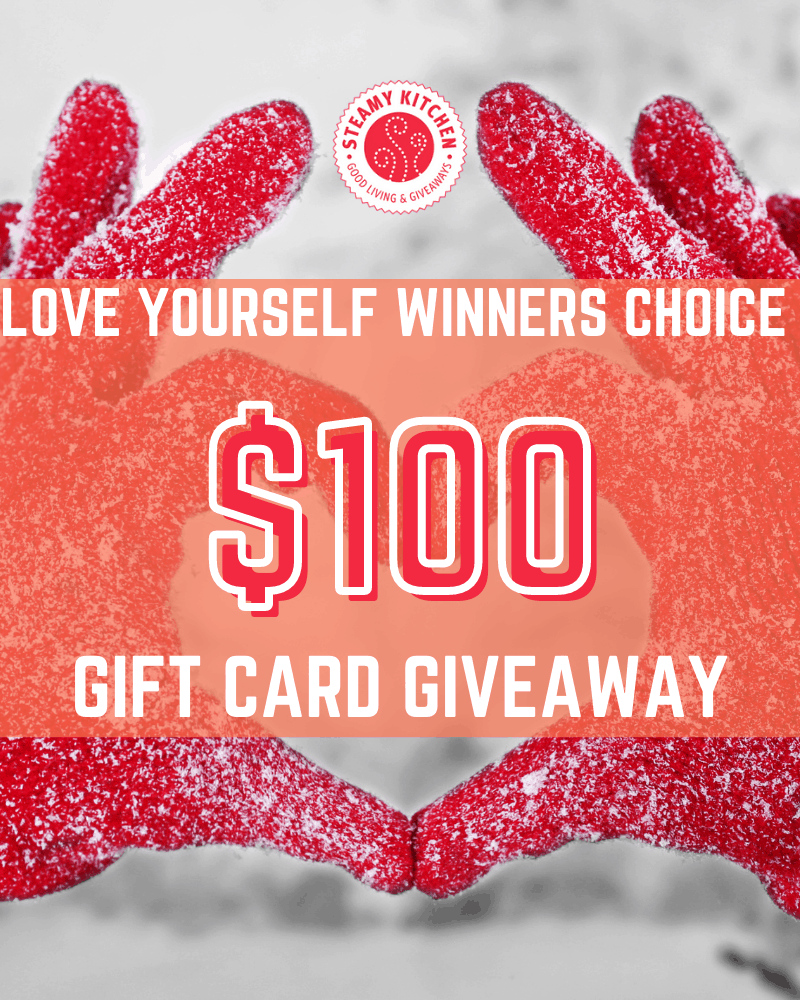 $100 Love Yourself Winners Choice Gift Card Giveaway