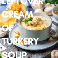 Leftover Cream of Turkey Soup