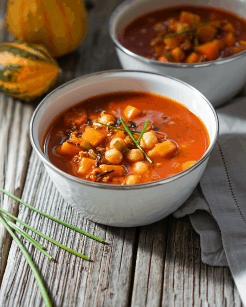 Leftover Turkey Pumpkin Chili