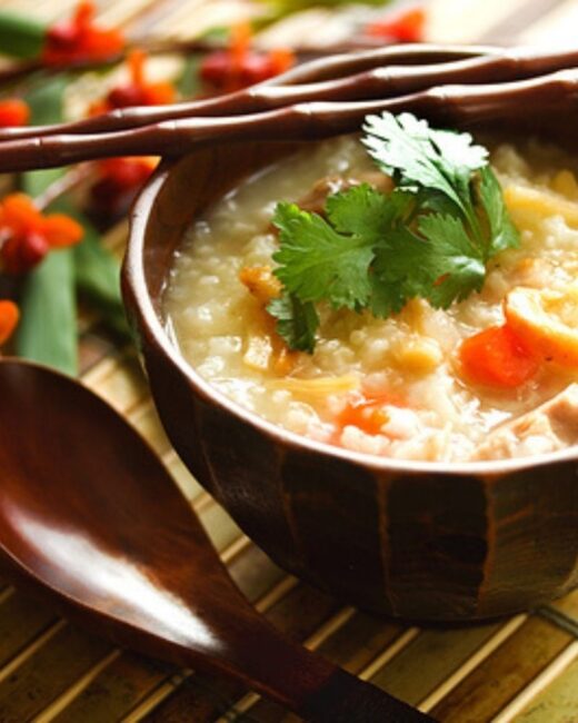 Leftover Turkey Recipe: Chinese Congee (Rice Porridge or Jook)