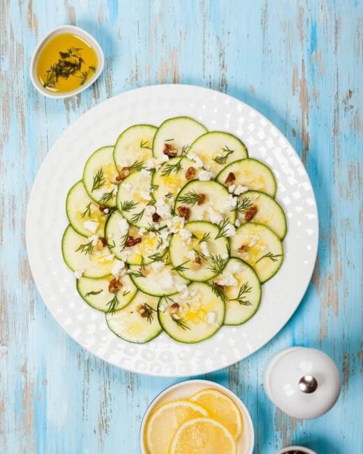 Zucchini Carpaccio Recipe