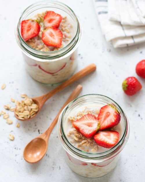 Make Overnight Oats with Extra Berries