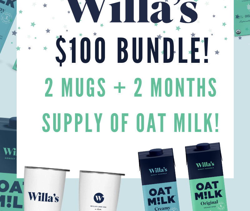 Willas Organic Oat Milk Review and Giveaway