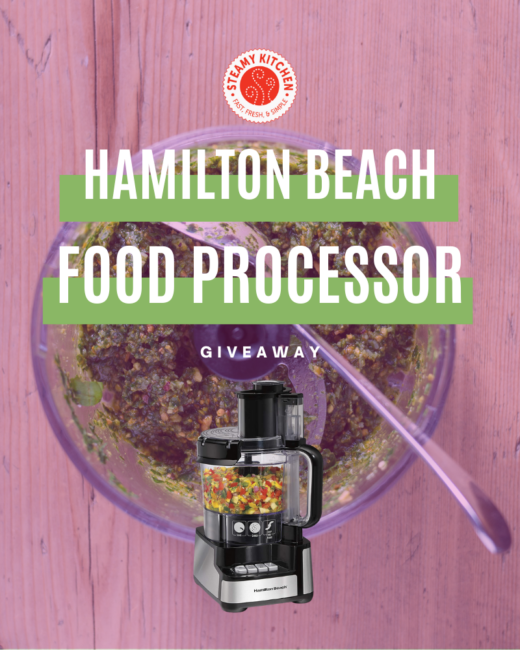 Hamilton Beach Stack & Snap Food Processor GIVEAWAY! % % %