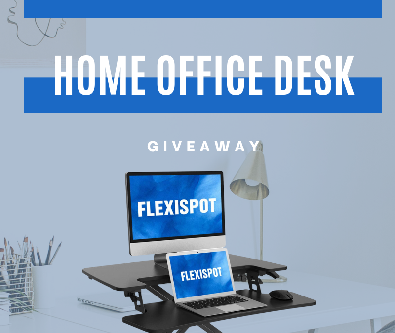 FlexiSpot Adjustable Home Office Desk Giveaway