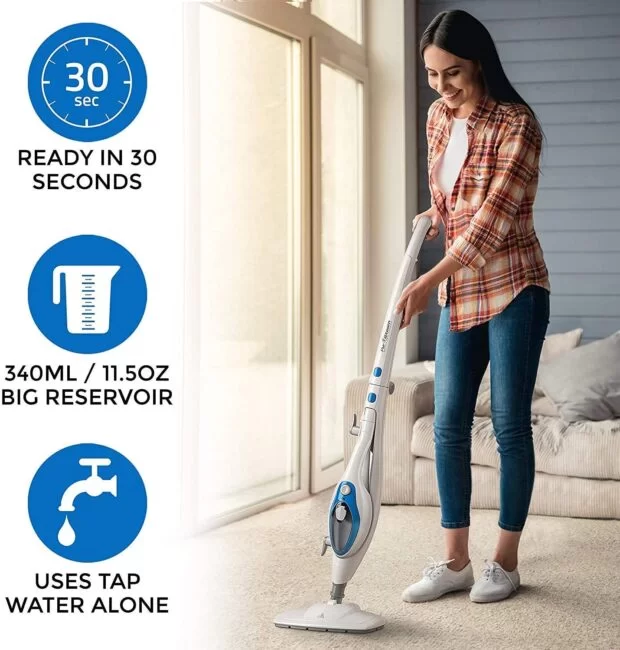 10-in-1 Steam Mop Cleaner Giveaway • Steamy Kitchen Recipes Giveaways